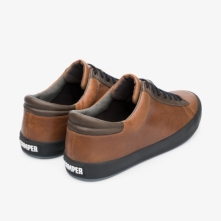 Camper Dark Brown Sneakers Mens - Andratx Online Ireland | INWDL3214